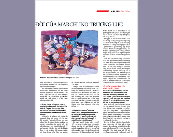 Magazine vietnamien TUỔI TRẺ (Cuối tuẩn), 29 octobre 2025