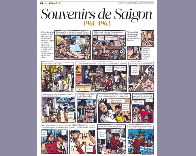 Souvenirs de Saigon pour le Mag de Libération 1/2