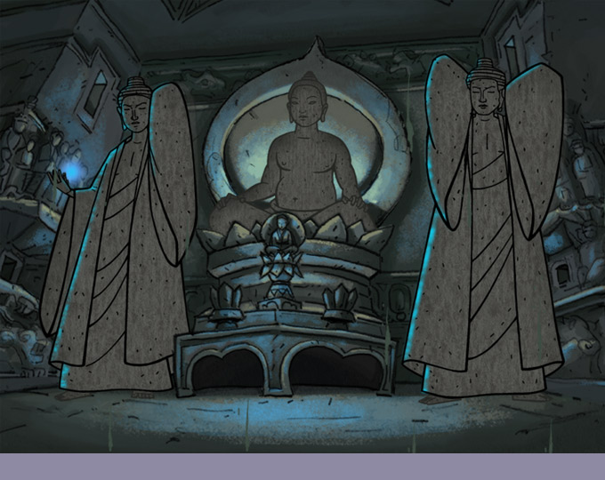 Image du film : Bouddhas de pierre